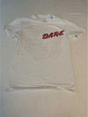 Vintage DARE White Cotton T-Shirt Size Small